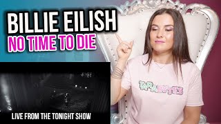 Vocal Coach Reacts to Billie Eilish- No Time To Die LIVE