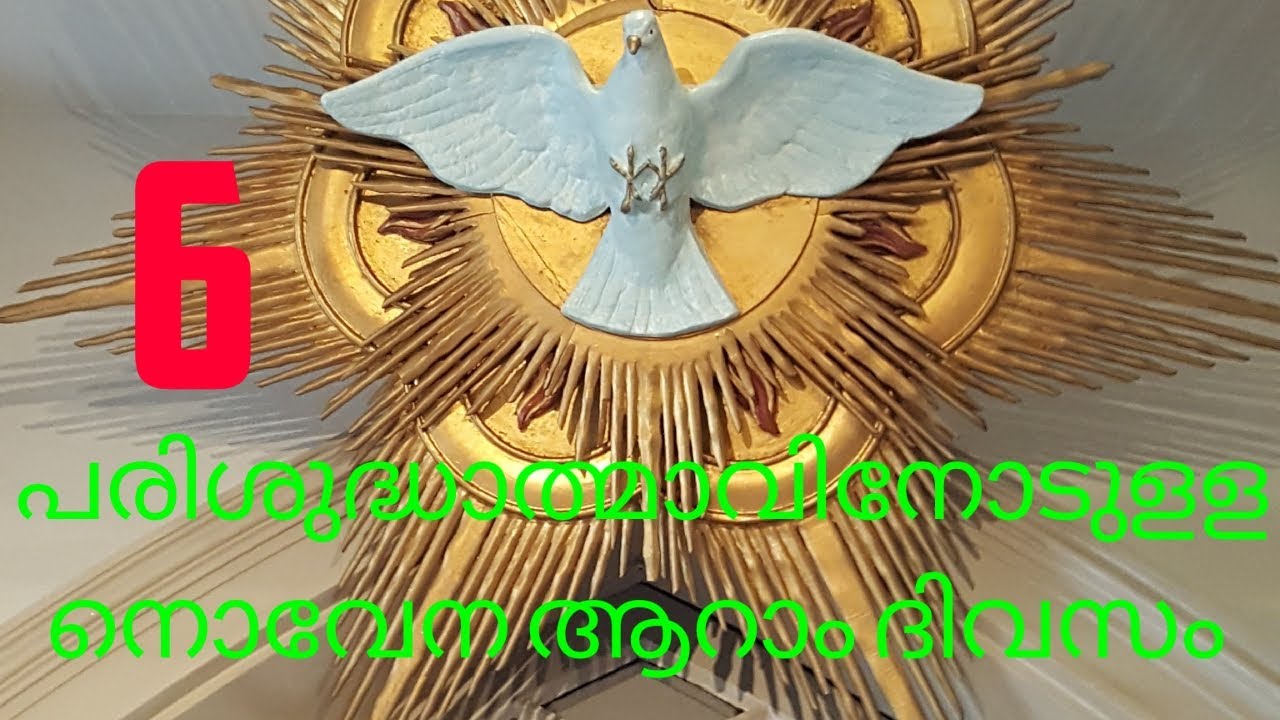Holy Spirit Novena 6th Day Malayalam പരിശുദ്ധാത്മാവിനോടുള്ള നൊവേന ആറാം
