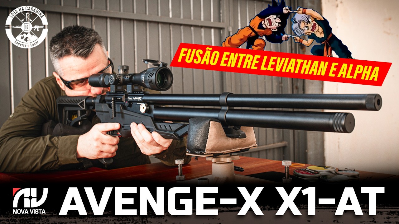 Avenge-X X1-AT 5.5mm Nova Vista - A Mistura de Leviathan e Alpha