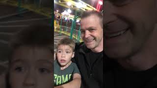 2018 - Alan & Isaac - State fair, Isaac didn’t care for it as much as Haley did ha!