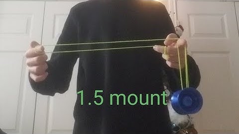 How to do the yoyo trick 1.5 mount 