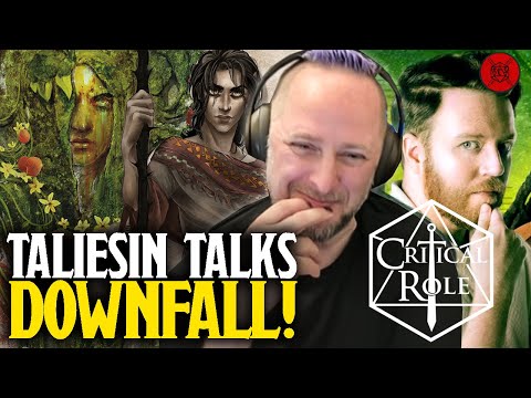 Taliesin Talks Critical Role: Downfall, Playing With Brennan, And Matt Mercer's Exandria SECRETS!