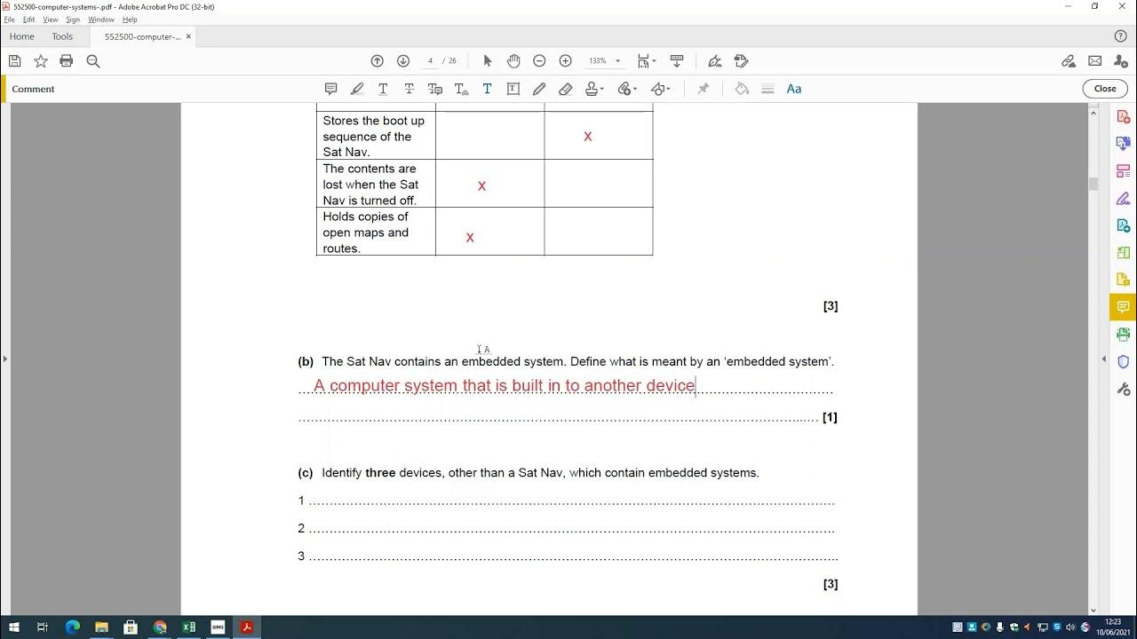 J277 OCR GCSE Computer Science Sample Paper Unit 1 YouTube