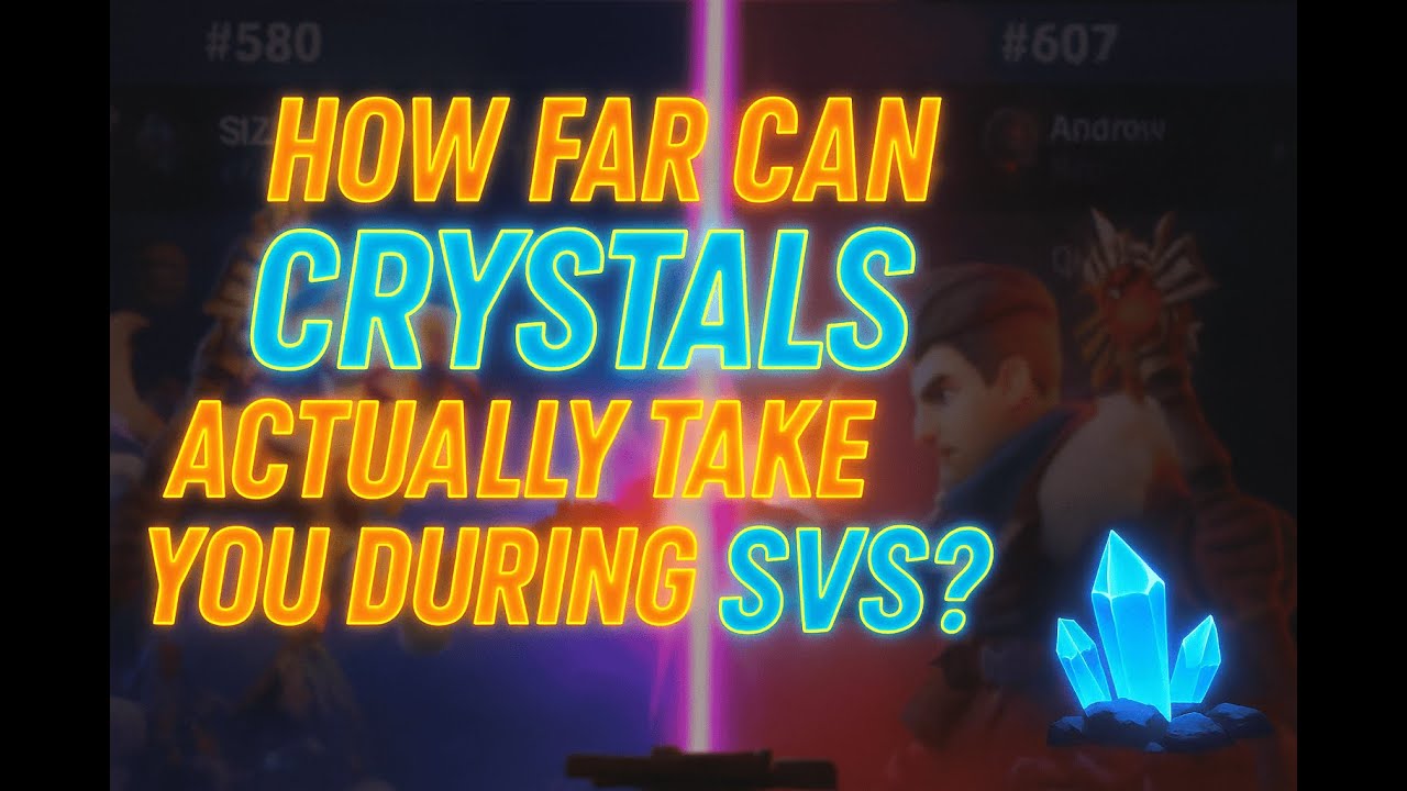 How Far Can Crystals take you in SVS Prep as F2P? (Whiteout Survival)