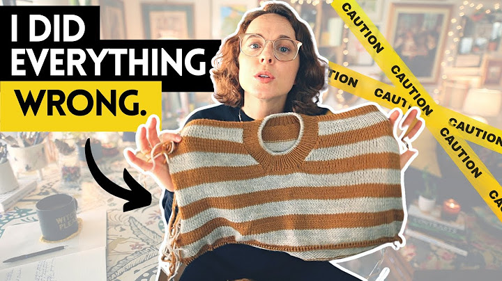 Don't make the same mistakes I did...⚠️ #knittingpodcast