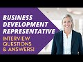Business Development Representative Interview Questions and Answer Examples