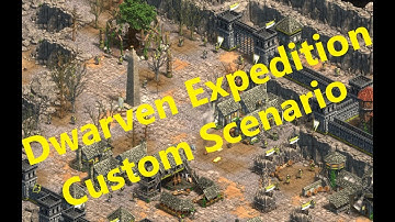 How to set up Dwarven Expedition Custom Scenario (AOE 2 DE)