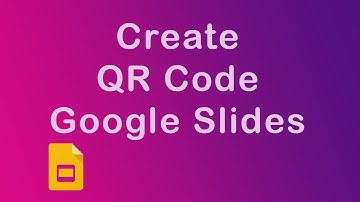 How to create a QR code in Google Slides