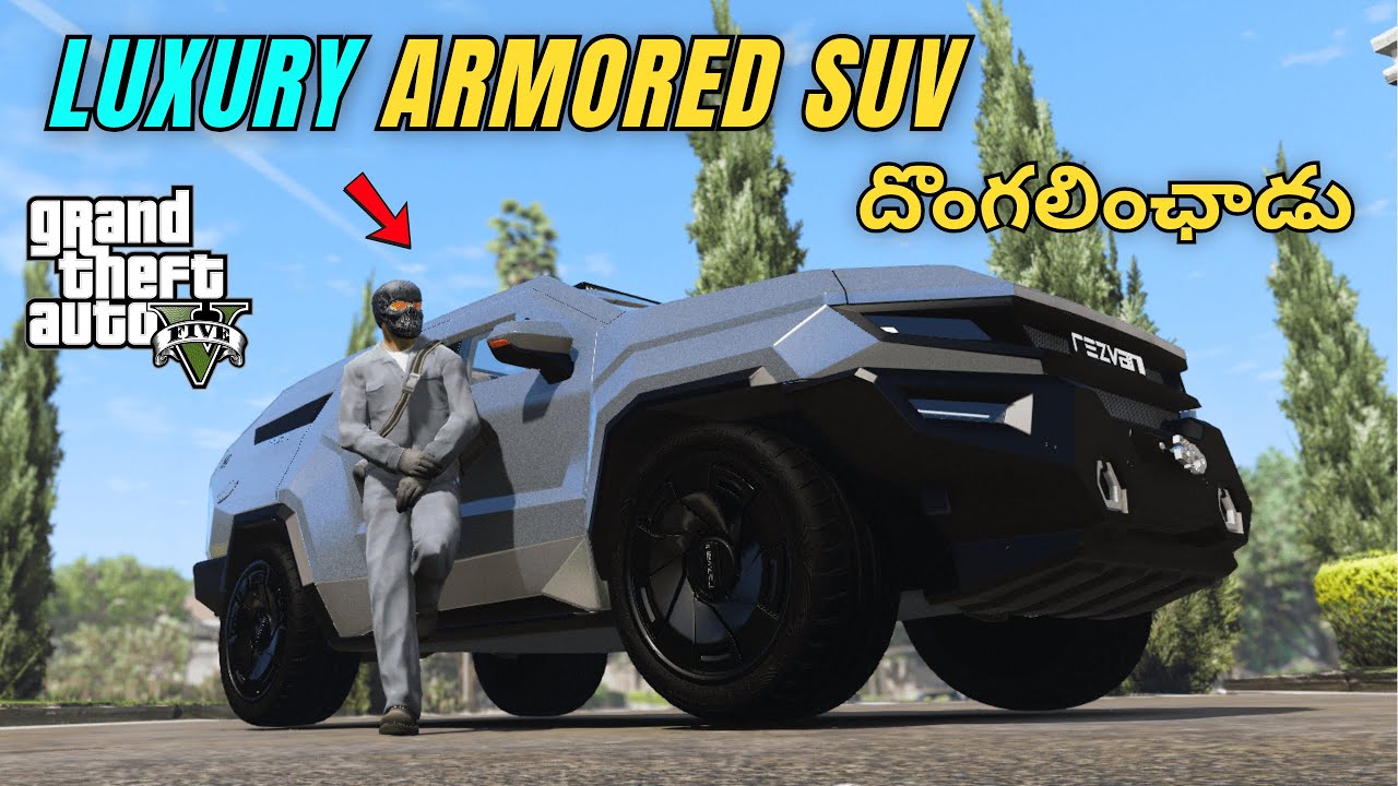 Stealing Luxury Armored SUV in GTA 5 😱🔥 | In Telugu | Tycoob Playz