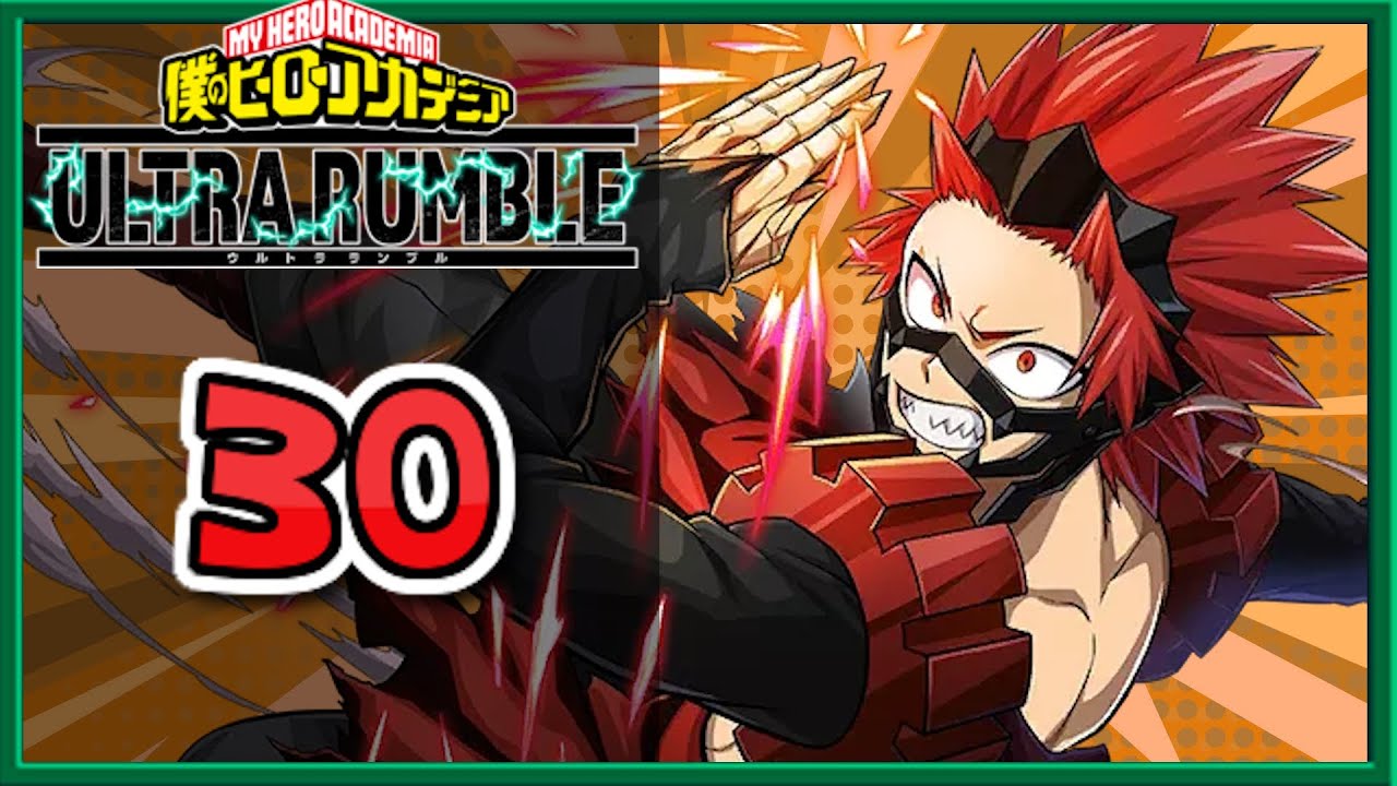 My Hero Ultra Rumble | Ranked - Eijiro Kirishima (Red Riot) [30] - YouTube