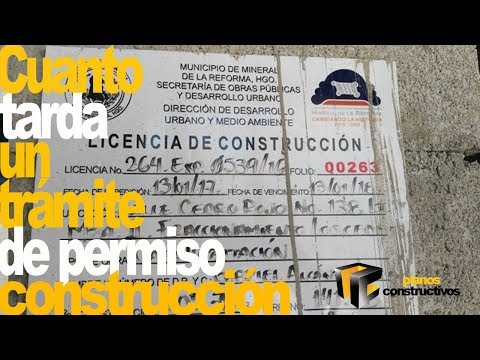 Video: ¿Cuánto tiempo se tarda en obtener un permiso de construcción en San José?
