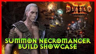 Diablo 2 Resurrected - Summon Necro Build Showcase, Guide