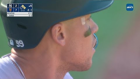 Anthony Volpe HITS Aaron Judge In The Face