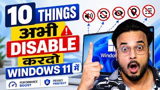 10 Things You Should TURN OFF in Windows Right Now