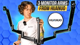 3 Monitor Arms From Huanuo