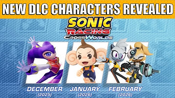 NIEUWE DLC-personages ONTHULD voor Sonic Racing CrossWorlds