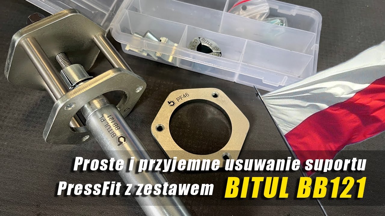 Bitul BB121 ściągacz suportu Press Fit bottom bracket removal bike tool ...