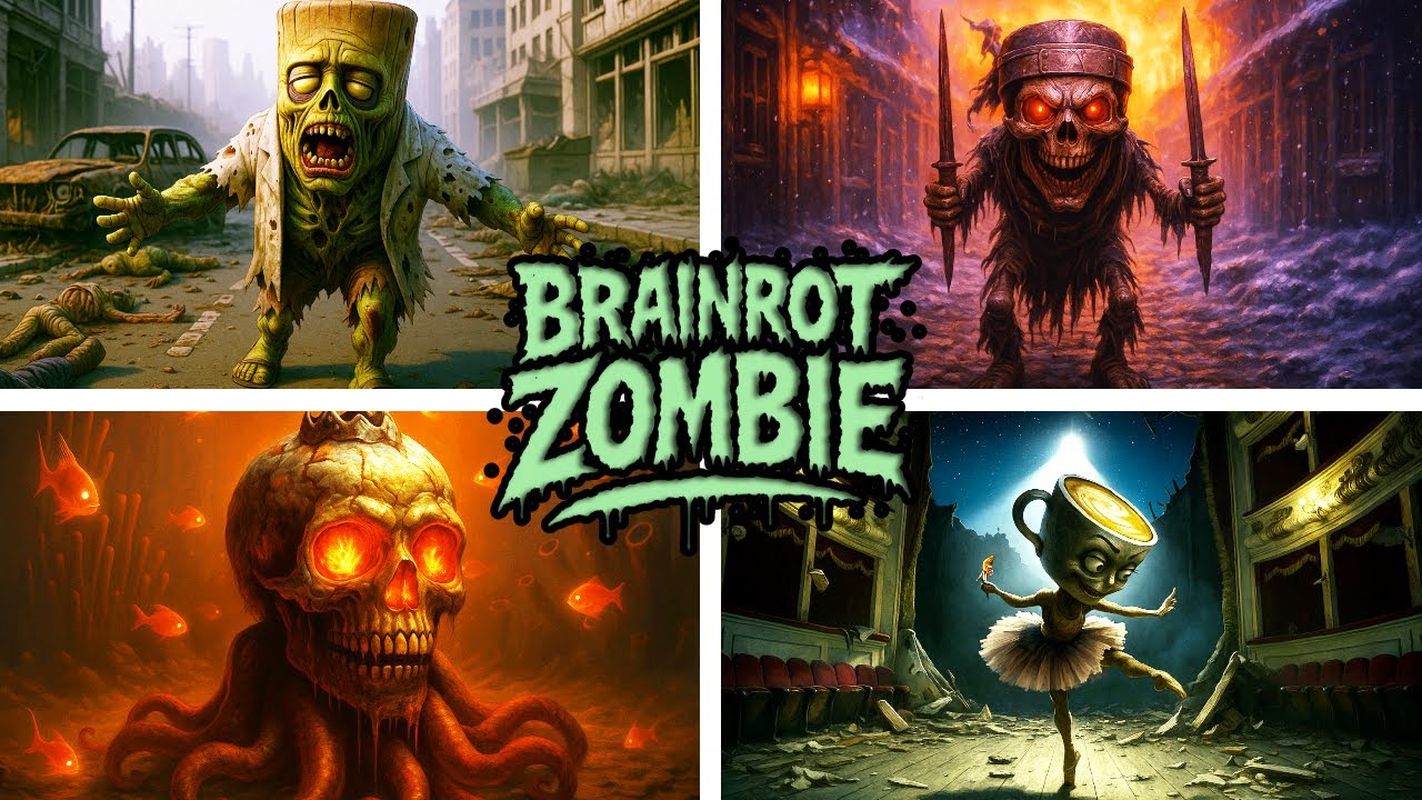 Zombie Brain Rott All Zombie Brainrot Mixes 🔴Best of the Best 🔴 - YouTube