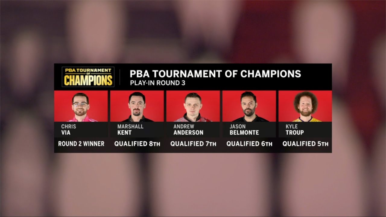 2023 PBA Tournament of Champions Stepladder Finals 3 of 4 YouTube
