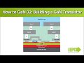 How to GaN 02 – Building a GaN Transistor