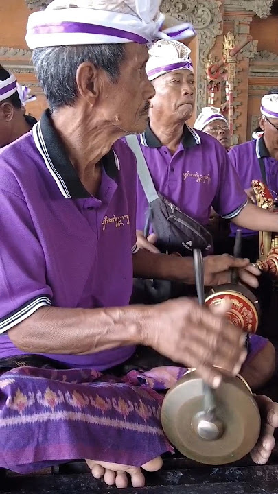 Gamelan Angklung Sidan Pelebon Puri Agung Ubud Bali #GamelanBali #Gamelan #Ngaben #NgabenBali