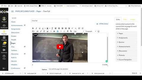 Uploading Pre-Recorded Videos into a Canvas Course