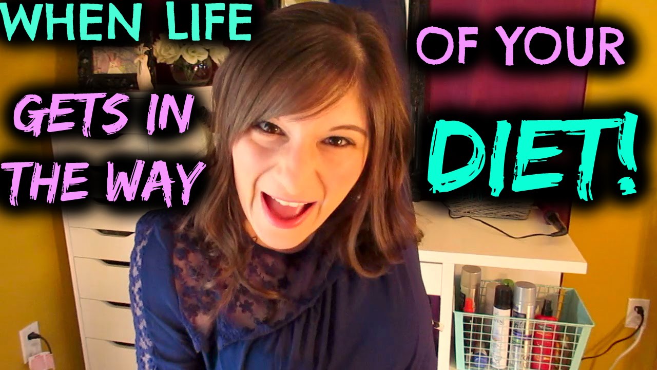 WHEN LIFE GETS IN THE WAY OF YOUR DIET! Nicole Collet - YouTube