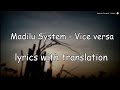 Madilu systemvice versa english lyrics