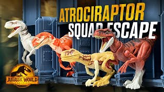 TOY UNBOXING Mattel Jurassic World Extreme Damage Atrociraptor + New Figure \/ collectjurassic.com