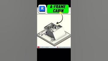 A-Frame Cabin in Revit Tutorial #architecture #revit #bim