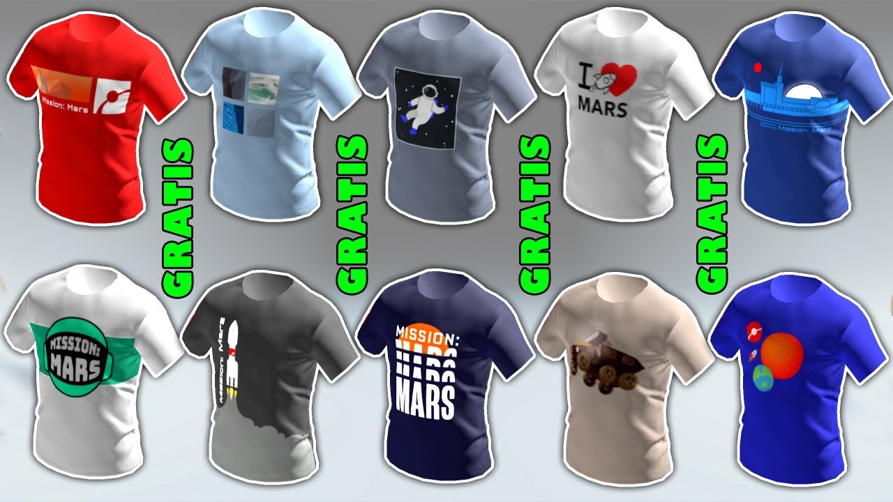 [10 CAMISAS GRATIS] CAMISAS 3D GRATIS CONSIGUELO en MISSION: MARS ...