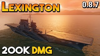 Lexington: 0.8.7 World of Warships Lexington: 0.8.7 World of Warships