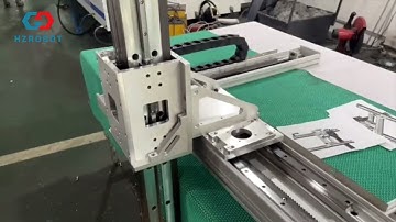 xyz gantry 3 axis linear motion positioning actuators robot arm #linearactuator #automation #cnc