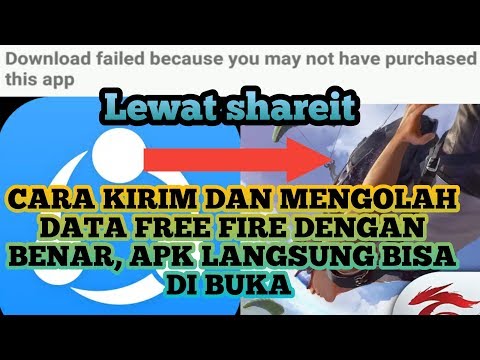 Cara Kirim Game Free Fire Lewat Shareit Atasi Data Tidak Ada