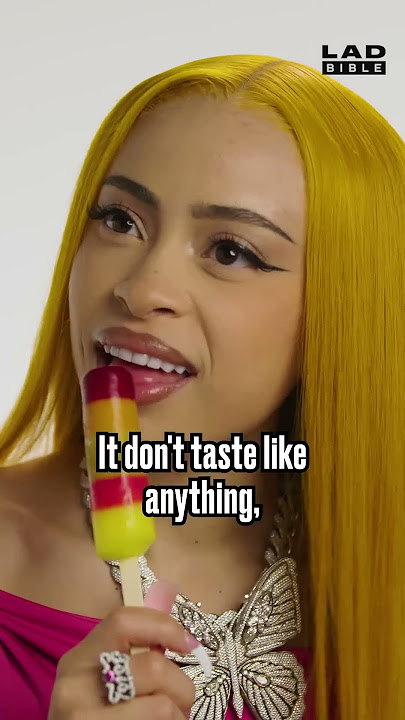 'A Lolly?' 🤣 Ice Spice does her best British Accent! 🤣