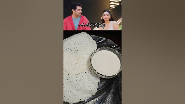 Khushi Kapoor Favourite Appam & Coconut Milk | Khushi Kapoor Cheat Meal #recipe #shorts #trending