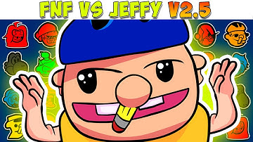 FNF Character Test | Gameplay vs Playground | VS Jeffy V2.5 | FNF Mods