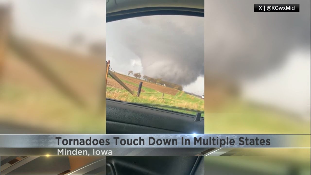 Tornadoes touch down in multiple states - YouTube
