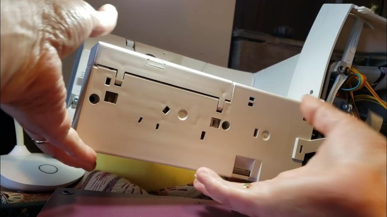 pfaff creative 2170 thread jam in bobbin area. part 2 YouTube