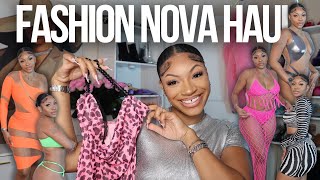 FashionNova VACATION READY SUMMER swim  & OUTFIT haul