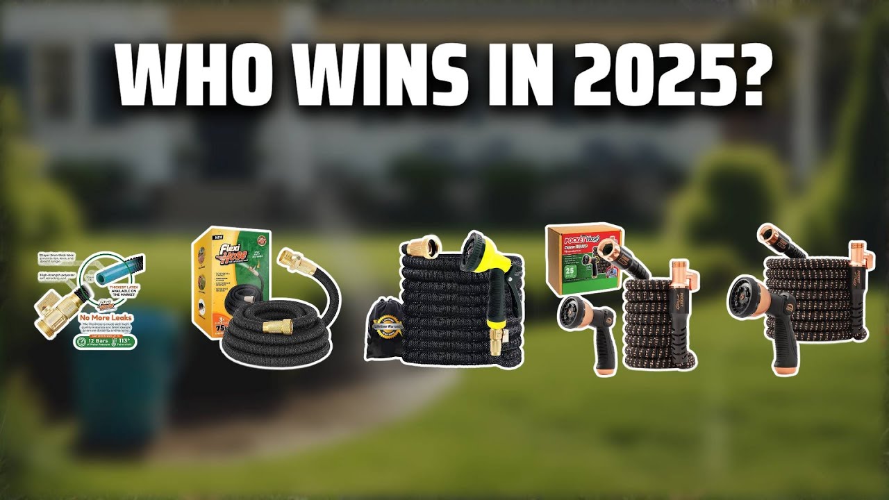 The Top 5 Best Expandable Hose in 2025 - Must Watch Before Buying!