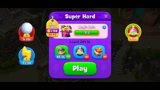 Gardenscapes Super Hard 20436 Level   Gameplay | With Boosters | No Commentary