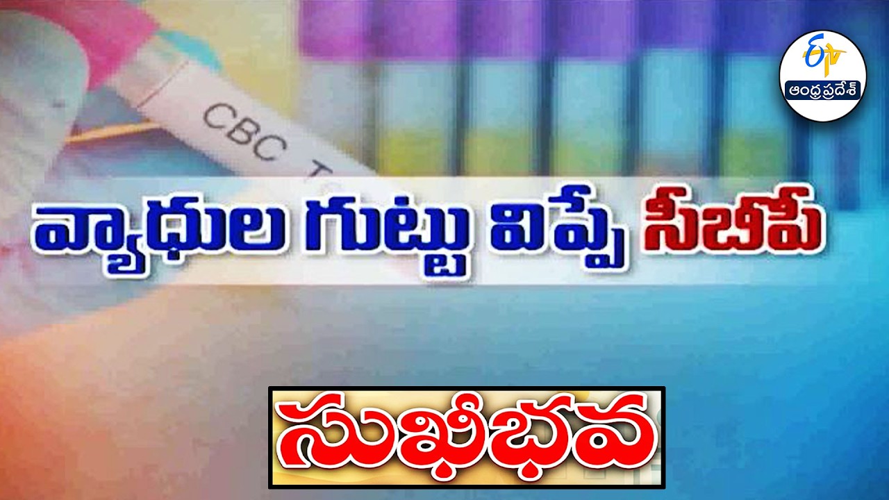 వ్యాధుల గుట్టు విప్పే సీబీసీ | CBC reveals the secrets of diseases | Sukhibhava | ETV Andhra Pradesh