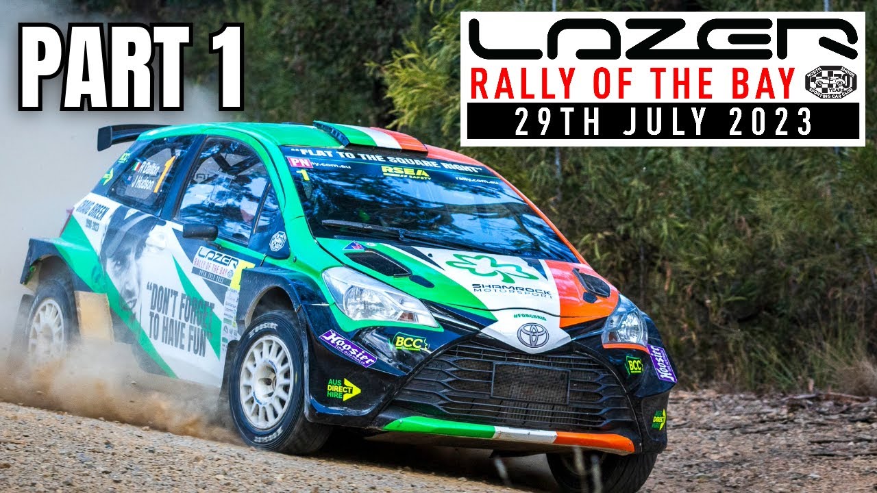 2023 Lazer Rally of the Bay - Rally Action Part 1 - YouTube