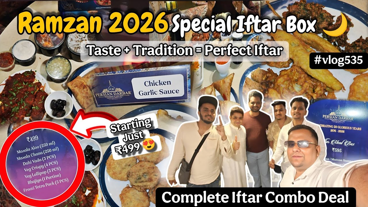 Persian Darbar Ramzan Special | Best Budget Iftar Box in Mumbai? Starting Just ₹499