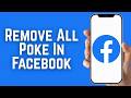 How To Remove All Poke In Facebook