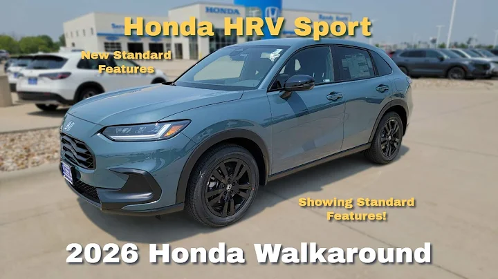 2026 Honda HR-V Sport Review of Standard Features