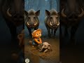 “Farmer Cat Saves Baby Elephant 🐘💔|#Tamilshorts#shorts#ytshorts#viral#AIAnimatedTales#trending