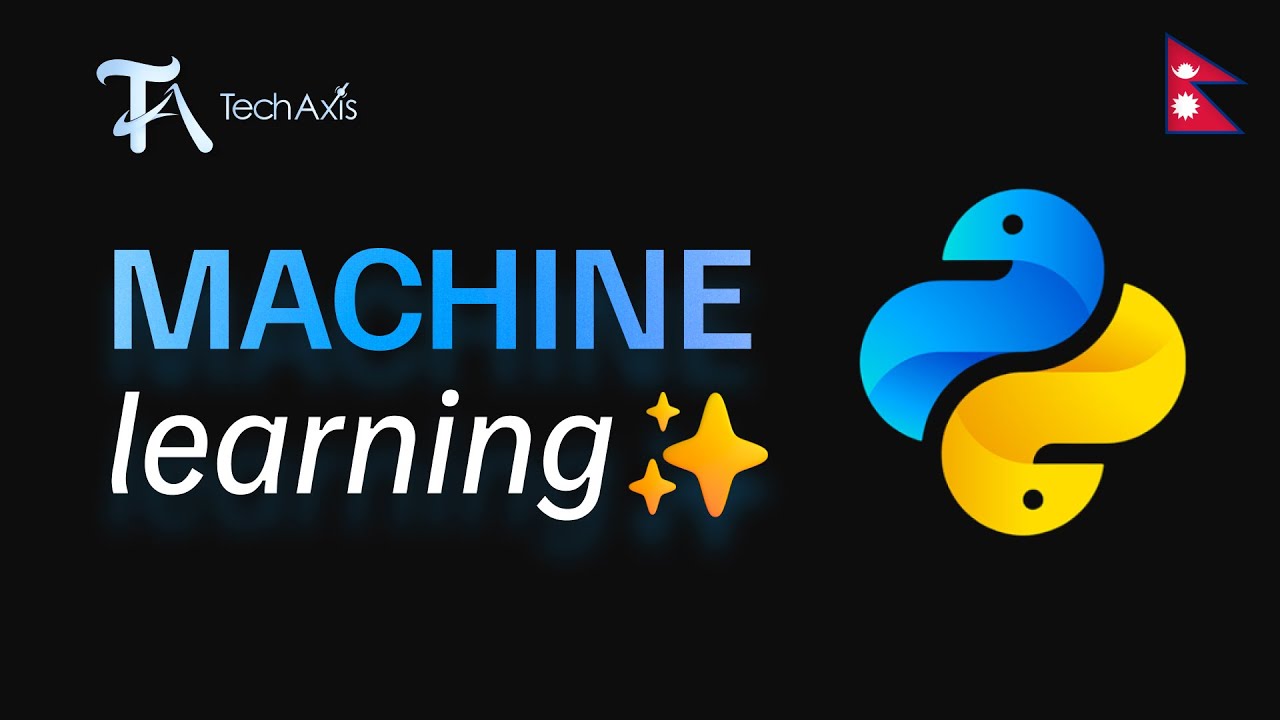 How to Use Python for Machine Learning (Data Science) - TechAxis - YouTube