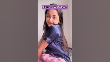 First day of College #minivlog #ytshorts #shorts
